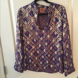 Timeless Authentic Tory Burch silk skirt